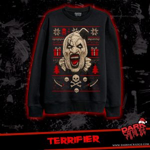 ART THE CLOWN UGLY SWEATER