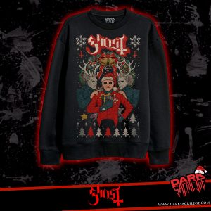 GHOST CHRISTMAS UGLY SWEATER