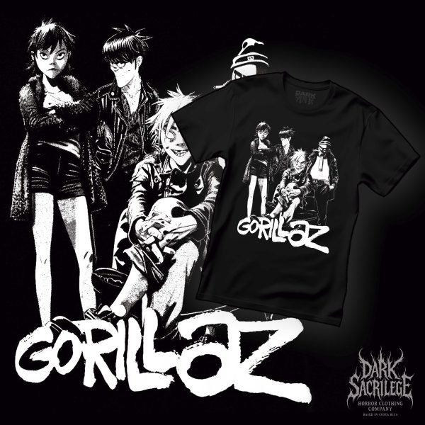 GORILLAZ BAND - T-SHIRT