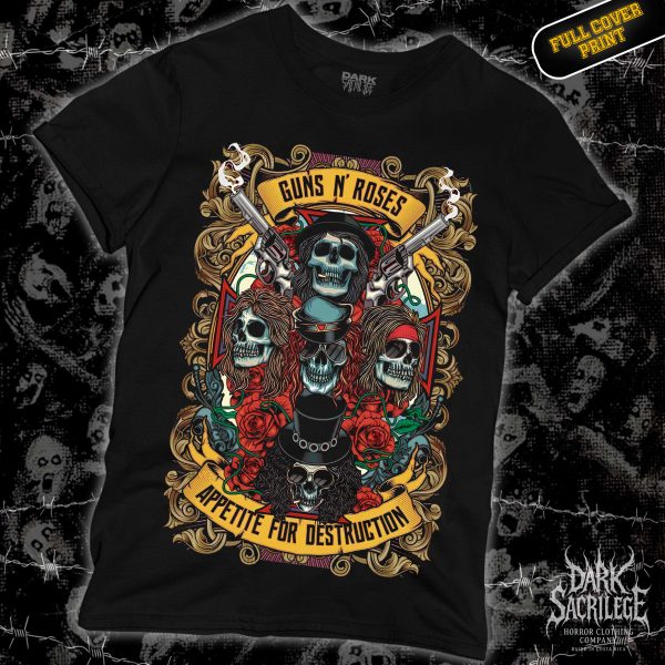 GUNS N ROSES APPETITE FOR DESTRUCTION - T-SHIRT - Image 3