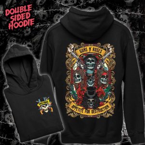 GUNS N ROSES APPETITE FOR DESTRUCTION - HOODIE DOUBLE SIDED