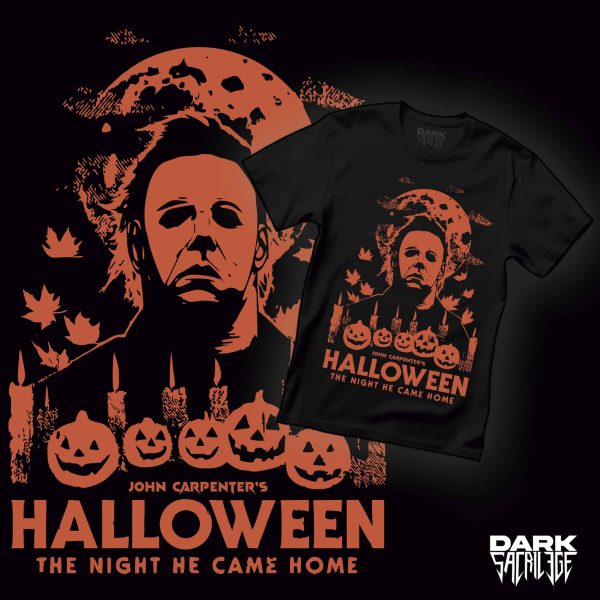 HALLOWEEN THE NIGHT HE CAME HOME - T-SHIRT