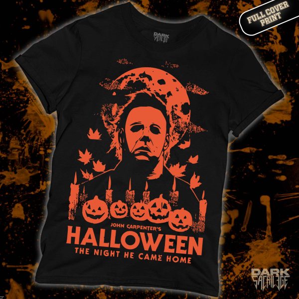 HALLOWEEN THE NIGHT HE CAME HOME - T-SHIRT - Image 2