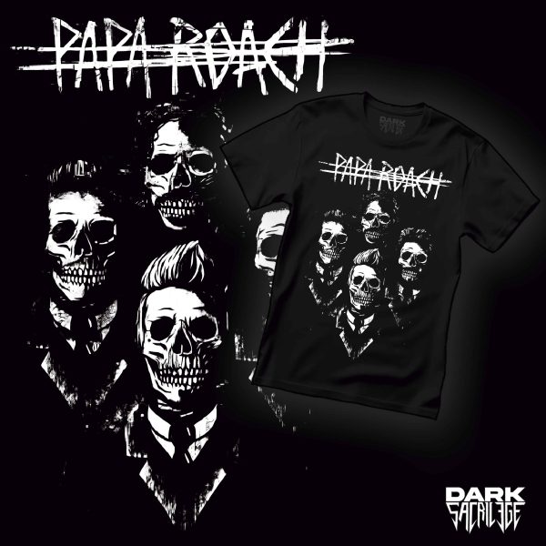 PAPA ROACH SKELETONS - T-SHIRT