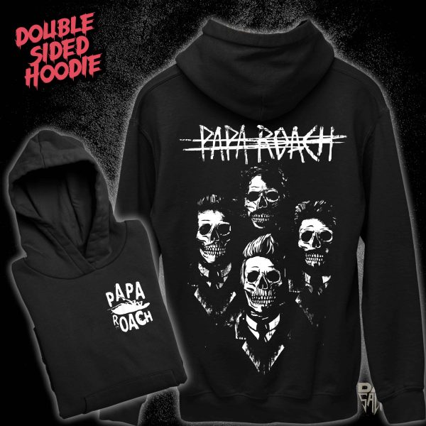 PAPA ROACH SKELETONS - HOODIE DOUBLE SIDED