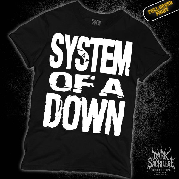SYSTEM OF A DOWN FONT - T-SHIRT - Image 3