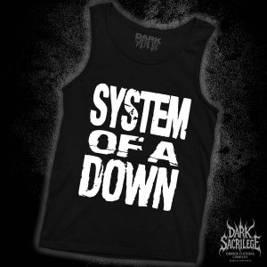 SYSTEM OF A DOWN FONT - TANK TOP