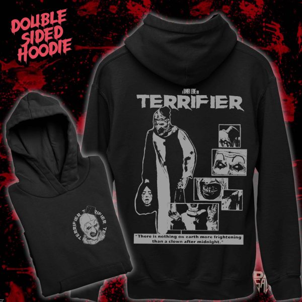 TERRIFIER THE ART OF HORROR - HOODIE DOUBLE SIDED