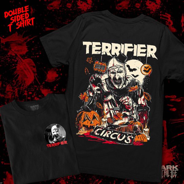 TERRIFIER WELCOME TO THE CIRCUS - T-SHIRT DOUBLE SIDED